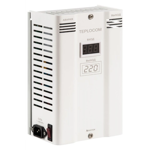 Стабилизатор TEPLOCOM ST400 Invertor фазоинтвенторный сетевого напряжения
