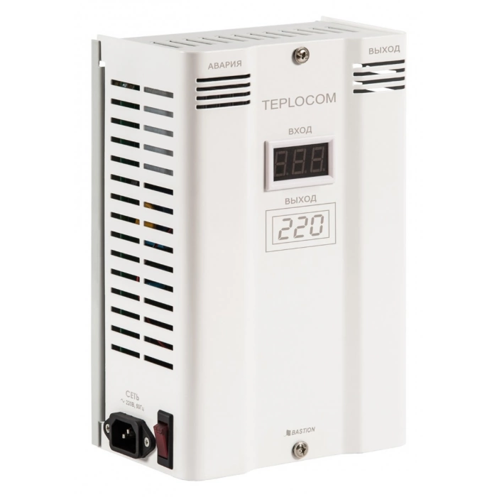 Стабилизатор TEPLOCOM ST400 Invertor фазоинтвенторный сетевого напряжения фото 1